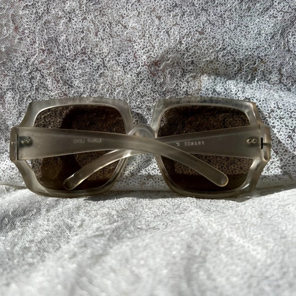 70s Opaque Oversize Square Sunglasses - Picture 4 of 11
